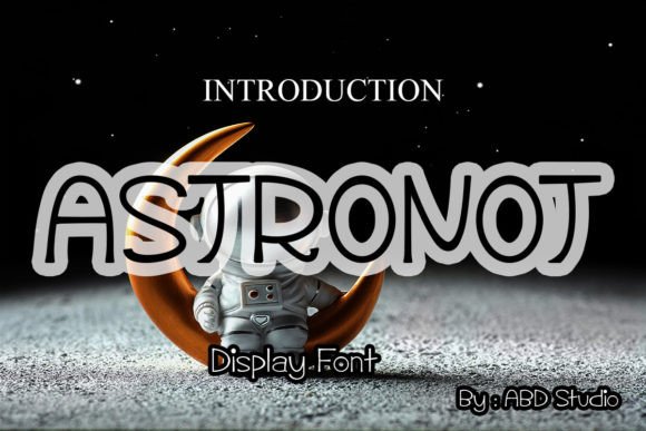 Astronot Display Font for Polished Brand Visuals