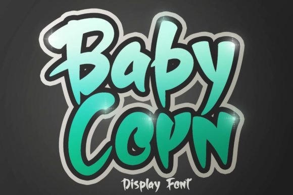 Baby Corn Font: Bold Display Typeface for Playful-Professional Campaigns