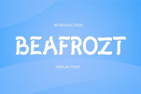 Beafrozt: A Vintage Display Font That Makes Campaigns Instantly Recognizable