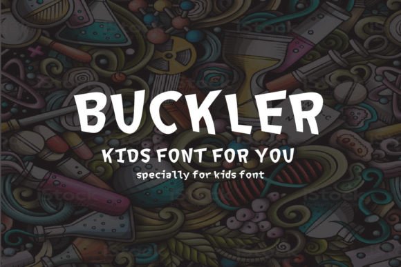 Buckler Display Font for Playful Digital Branding