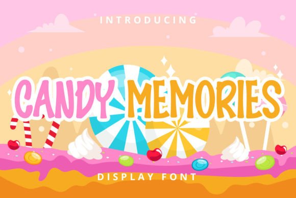 Candy Memories Font: A Friendly Display Typeface for Warm Editorial Moments