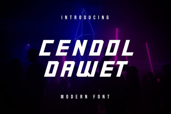 Cendol Dawet Font for Bold, Memorable Branding