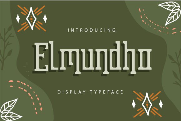 Elmundho: A Vintage-Style Display Font for Memorable Branding