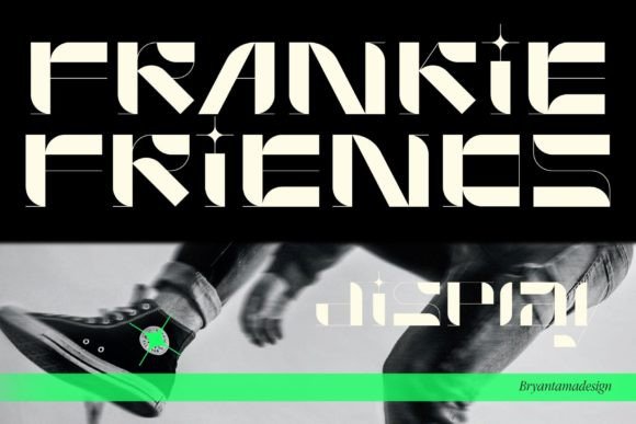 Frankie Friends: A Futuristic Display Font for Editorial Calm