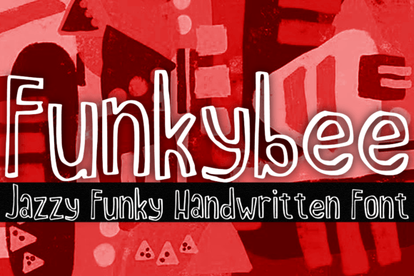 Funkybee Display Font for Handmade Creativity