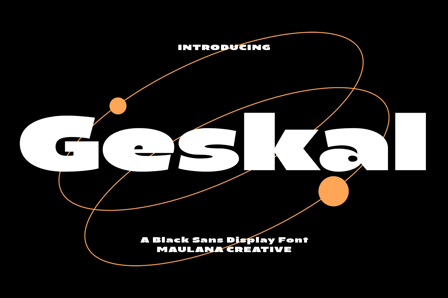 Geskal Display Font for Bold Campaign Headlines