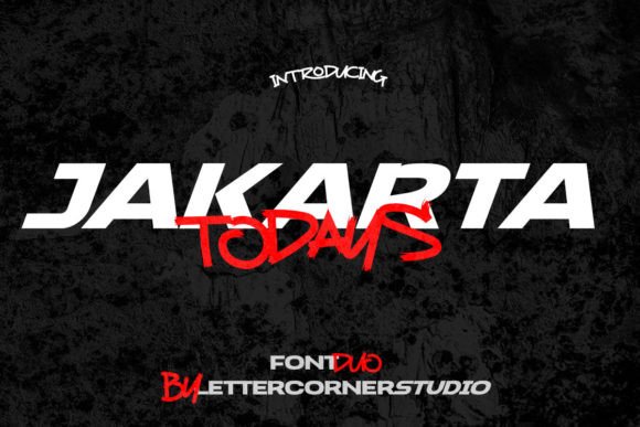 Jakarta Todays Duo Font for Bold, Nostalgic Branding