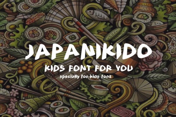 Japanikido: A Fun and Whimsical Display Font for Editorial Design