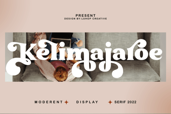 Kelimajaroe: A Bold Vintage Serif Display Font for Editorial Design