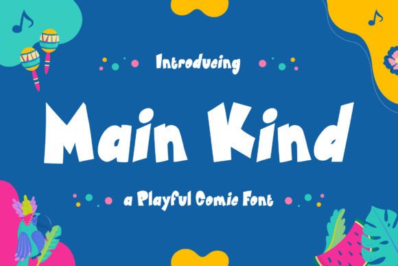 Main Kind Display Font for Small Business Branding