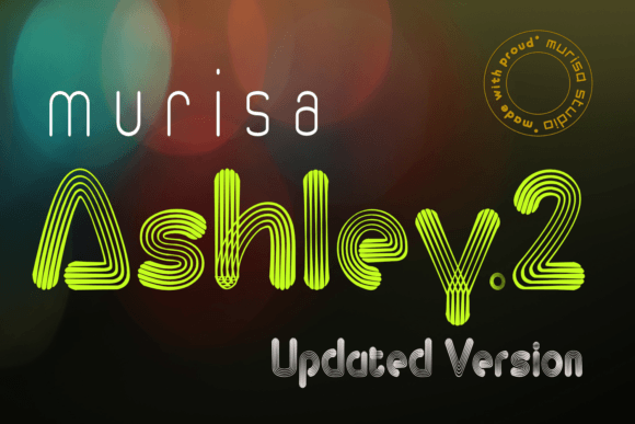 Murisa Ashley: A Retro Display Font for Modern Digital Branding
