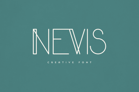 Nevis Font: Elegant Display Fonts for Handmade Branding