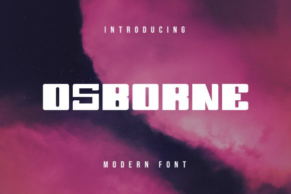 Osborne: The Bold Display Font Every Designer Should Try