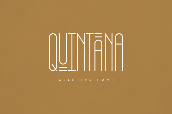Quintana Font: Elegant Display Typeface for Distinctive Branding