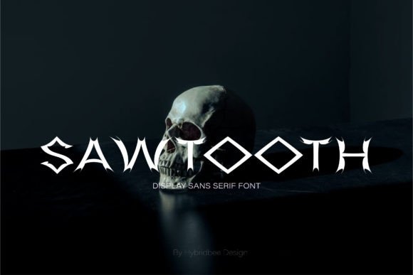 Sawtooth Font: Bold Display Typeface for Scroll-Stopping Brand Content