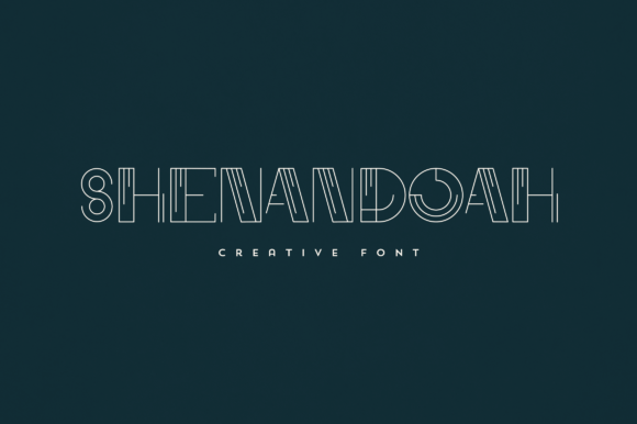Shenandoah Display Font for Handmade Branding