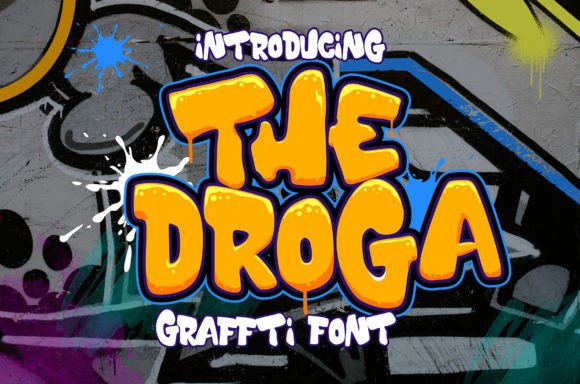 The Droga Display Font for Bold Digital Headings